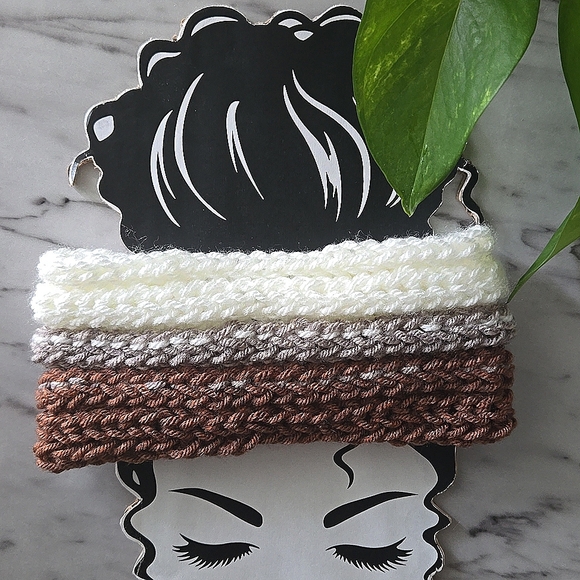 Handmade Knit Turban Headband - Picture 3 of 5